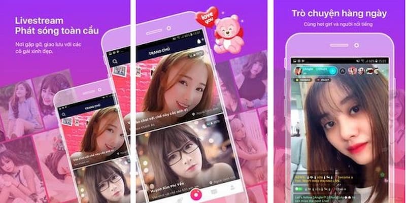 Các app gái xinh live 18+ mang đến cho người dùng những dịch vụ tốt nhất