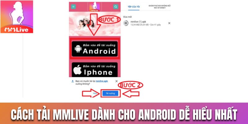 Hướng dẫn tải MMLive dành cho Android dễ hiểu nhất