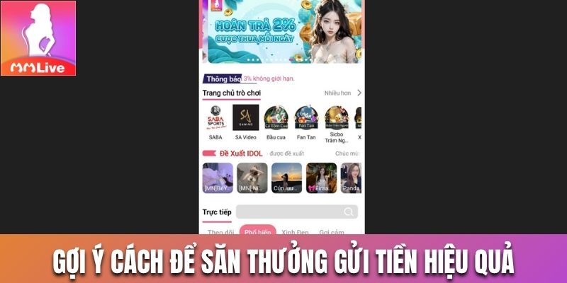 Gợi ý cách để săn thưởng gửi tiền hiệu quả trên ứng dụng